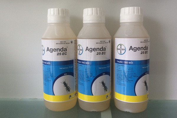 Thuốc diệt mối Agenda 25EC được nghiên cứu và phát triển bởi Bayer