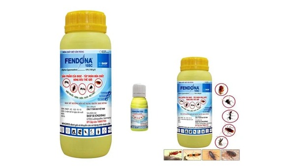 Thuốc diệt côn trùng Fendona 10SC có hiệu quả nhanh, không mùi khó chịu hoặc để lại vệt