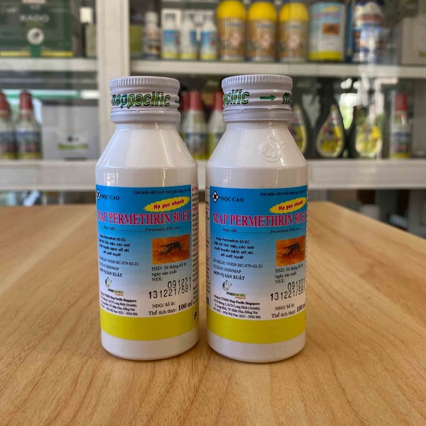 Permethrine 50EC được ưa chuộng nhờ hiệu quả diệt muỗi cao, an toàn khi sử dụng