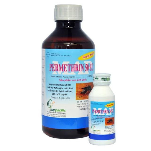 Hình ảnh cụ thể sản phẩm thuốc diệt muỗi Permethrin 50EC