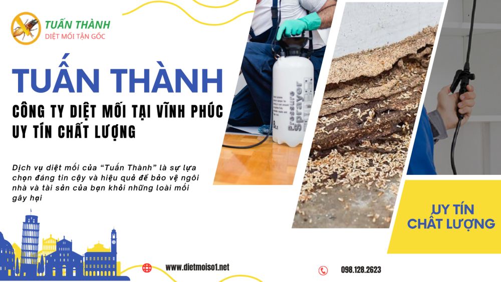 Tuấn Thành - Công Ty Diệt Mối Tại Vĩnh Phúc UY TÍN CHẤT LƯỢNG