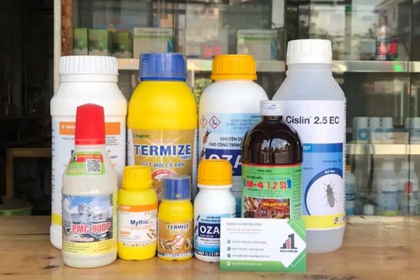 Sử dụng hóa chất diệt mối nhà kho chuyên dụng